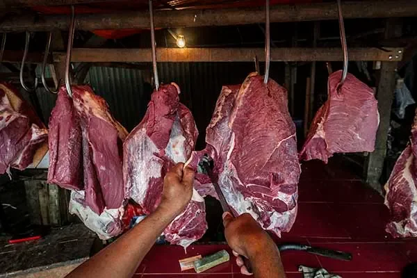 Ilustrasi - Pasar Daging