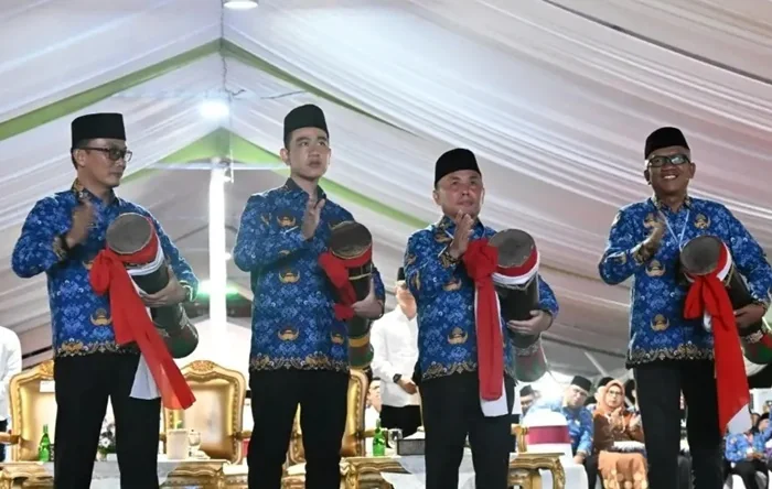 Wapres Gubiran Raka Buming Raka buka MTQ Nasional 2024 di Palangka Raya.