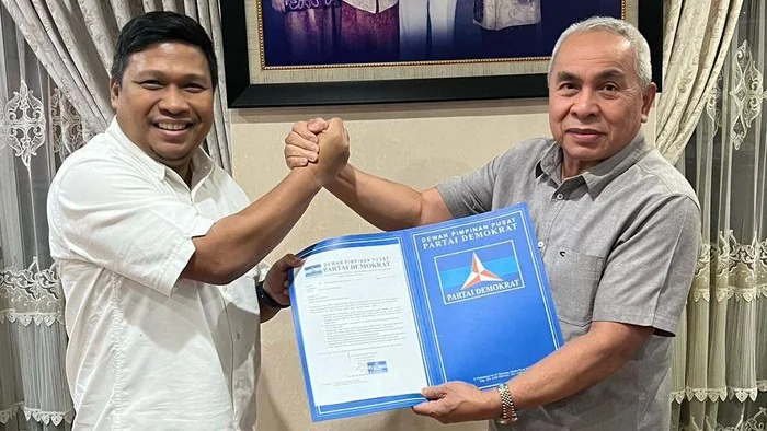 Foto: Partai Demokrat resmi mendukung Isran Noor sebagai calon gubernur Kalimantan Timur (dok.istimewa).
