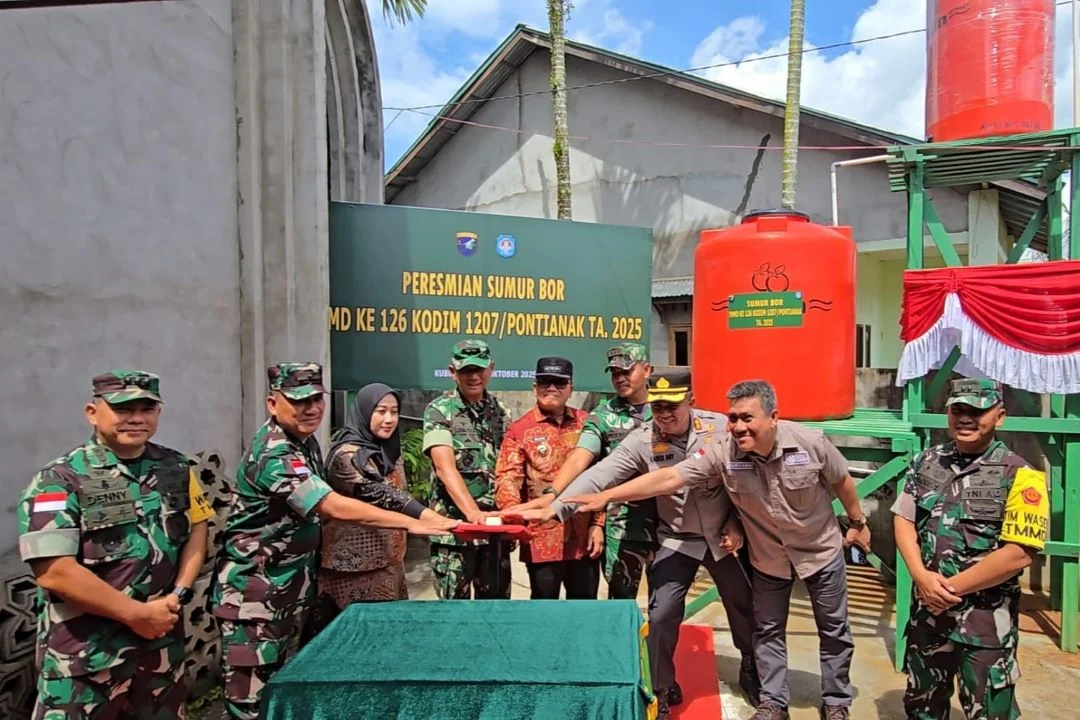 Tim Wasev PJO Tinjau Pengerjaan RTLH TMMD Kodim 1207/Pontianak: Pastikan Kualitas dan Tepat Sasaran. (FOTO: ISTIMEWA)