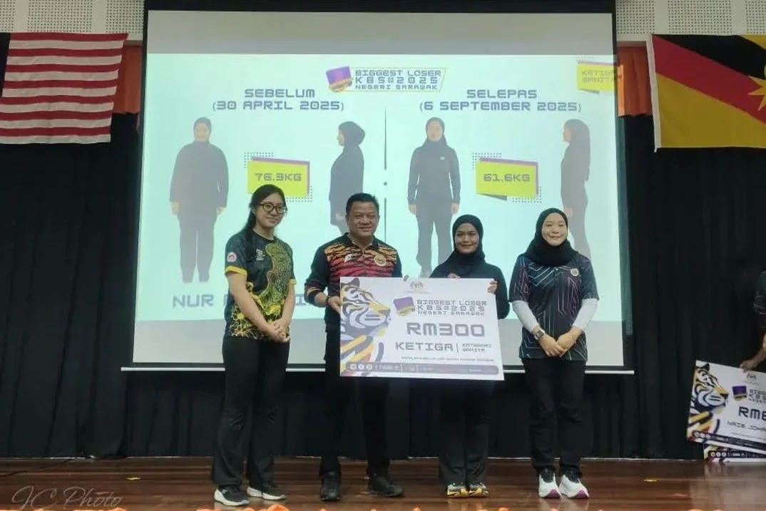 Pemenang Program Penurunan Berat Badan Unik di Sarawak Buktikan Gaya Hidup Sehat Itu Mungkin. (FOTO: ISTIMEWA)