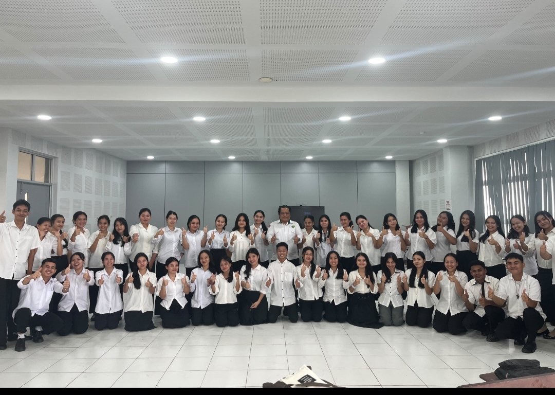 Bimbingan & Penyuluhan  OMK Mahasiswa Katolik Semester 1 PKK1 STAKAT Negeri  Pontianak. Senin, 26 Juni 2026.