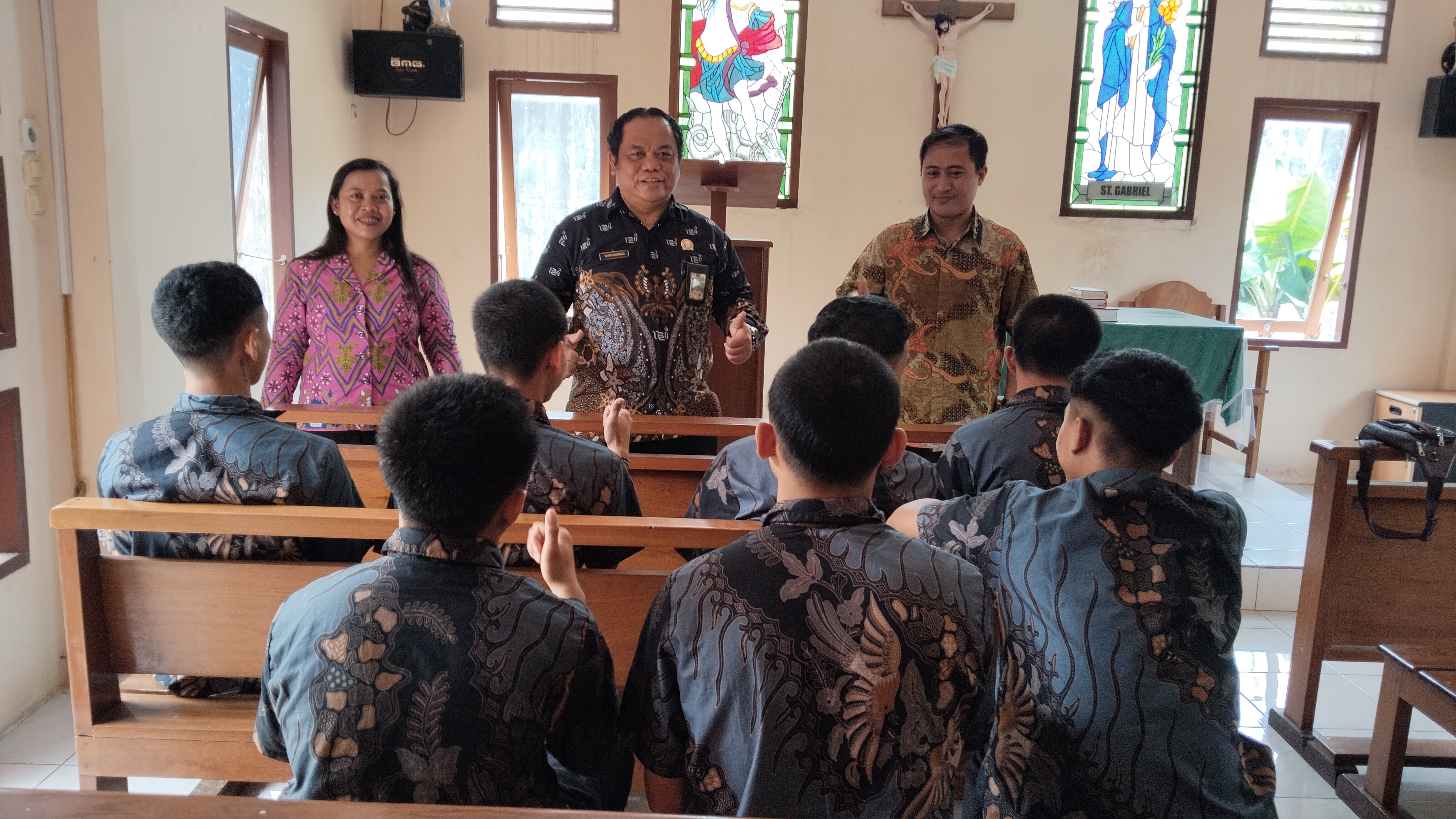 Bimbingan & Penyuluhan Penyuluh Agama Katolik BIMAS Katolik Kementerian Agama Kota Pontianak dan Kabupaten Kubu Raya di Kapel Katolik Santa Khatarina Siena LKA Sungai Raya. Rabu, 28 Oktober 2026.