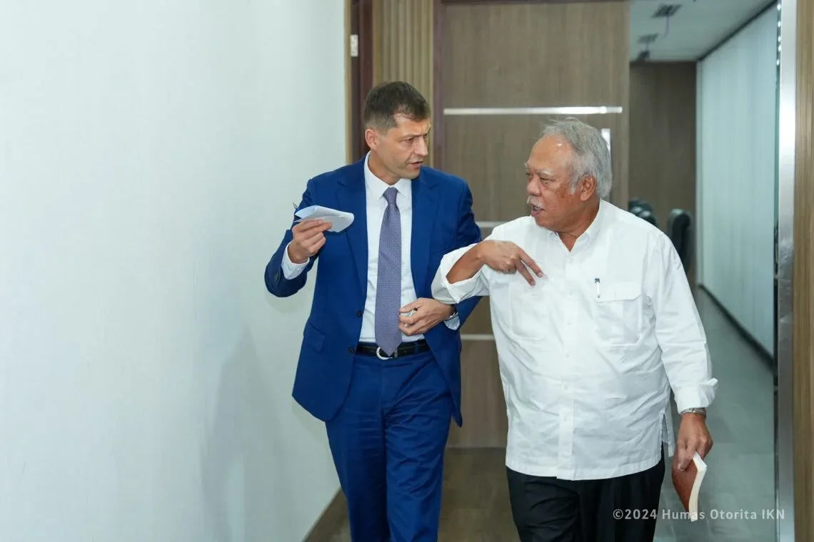 Pengusaha Rusia Bahas Rencana Investasi di IKN.(Humas OIKN)
