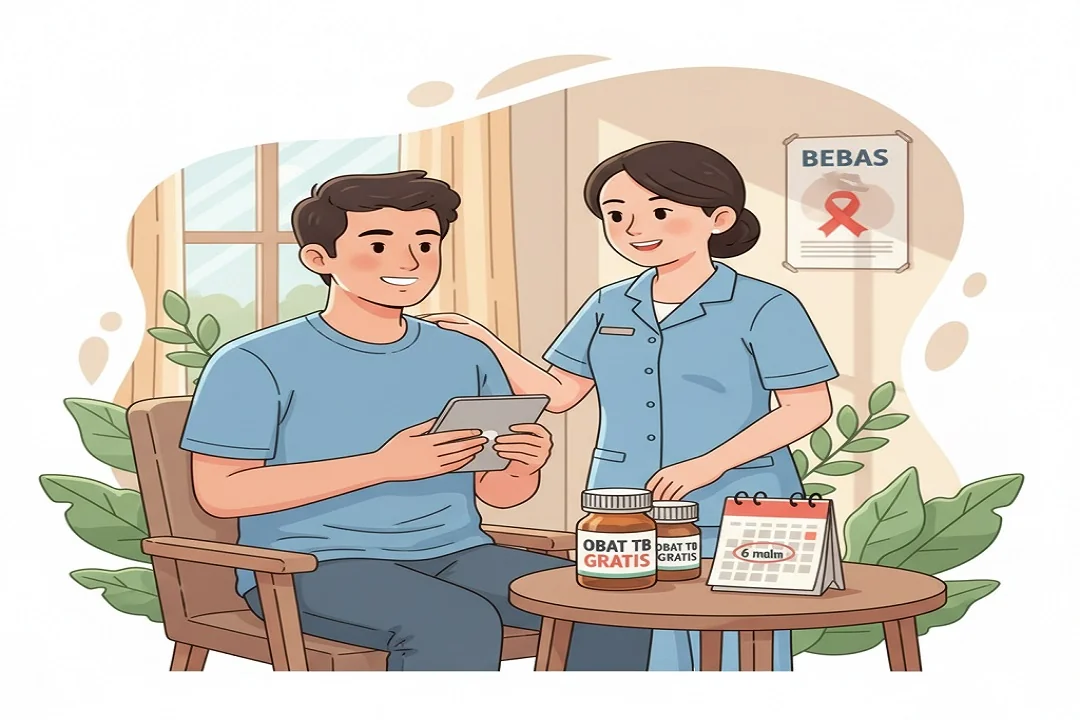 Waspada! Kasus TB di Pontianak Capai 1990 Pasien, Dinkes Ingatkan Periksa Jika Batuk Lebih dari 2 Minggu. (ILUSTRASI: AI/GEMINI)