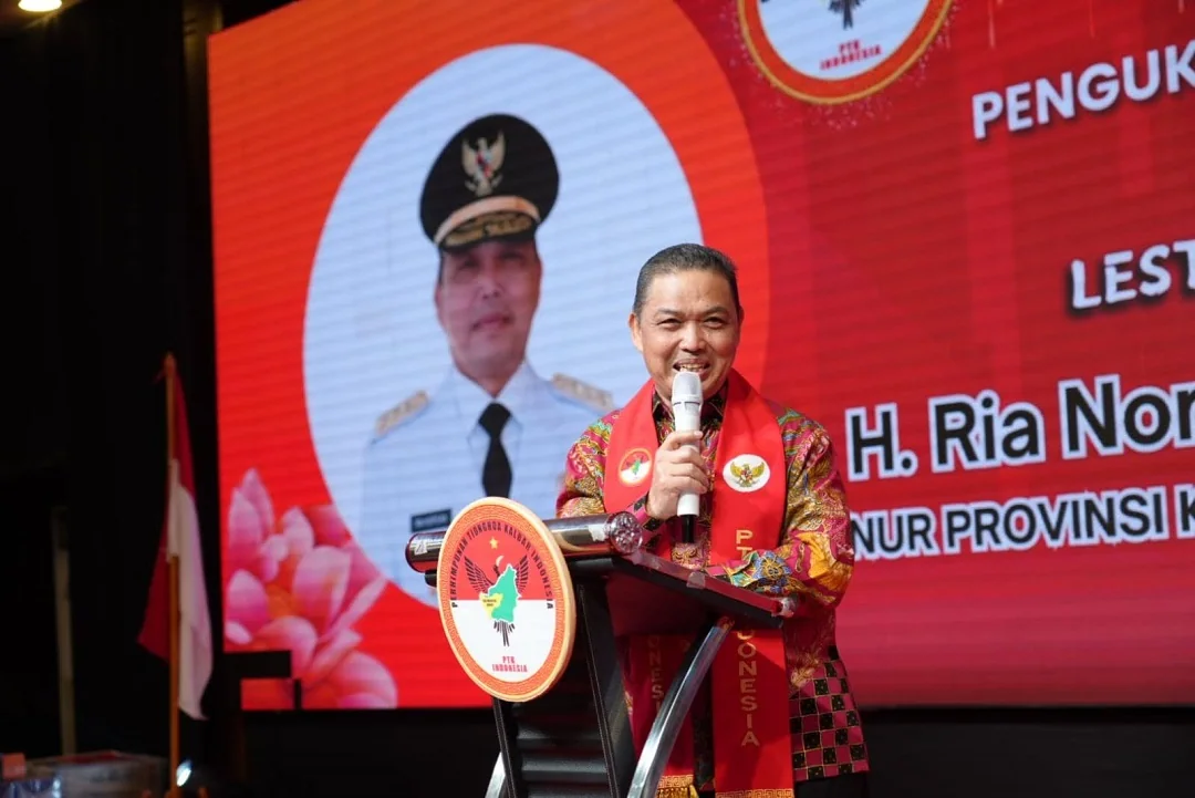 Ria Norsan Hadir di Pengukuhan dan pelantikan Perkumpulan Tionghoa Kalbar-Indonesia di Jakarta, Minggu (28/9/2025). (FOTO: ADPIM)