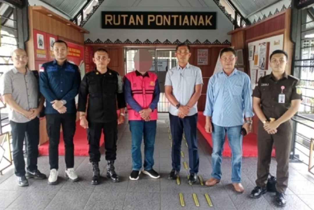 Gagal Kembalikan Dana Rp683 Juta, Eks Kades Tolok Ditahan Terkait Korupsi Dana Desa. (FOTO: ISTIMEWA)