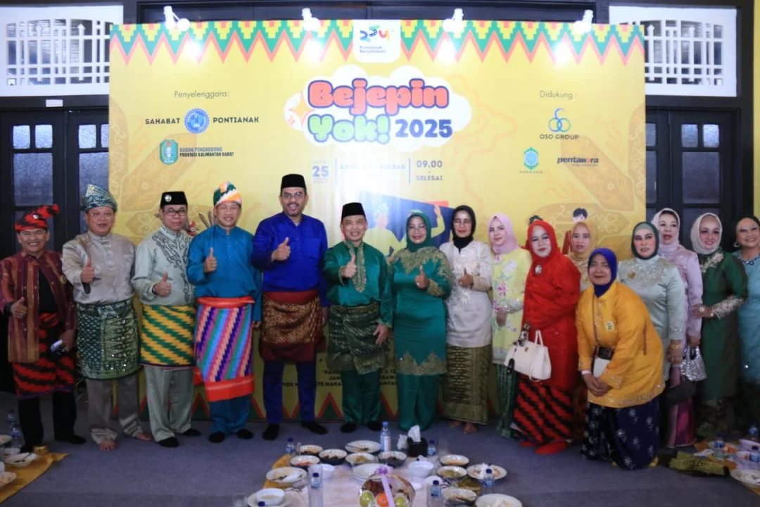 Gubernur Norsan Ajak Perantau Kalbar Bersatu Bangun Kampung Halaman di Acara Budaya "Bejepin Yok! 2025". (FOTO: ADPIM)