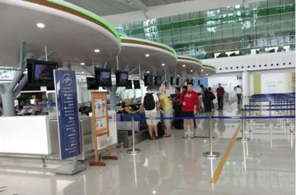 Bandara SAMS Sepinggan, Balikpapan.