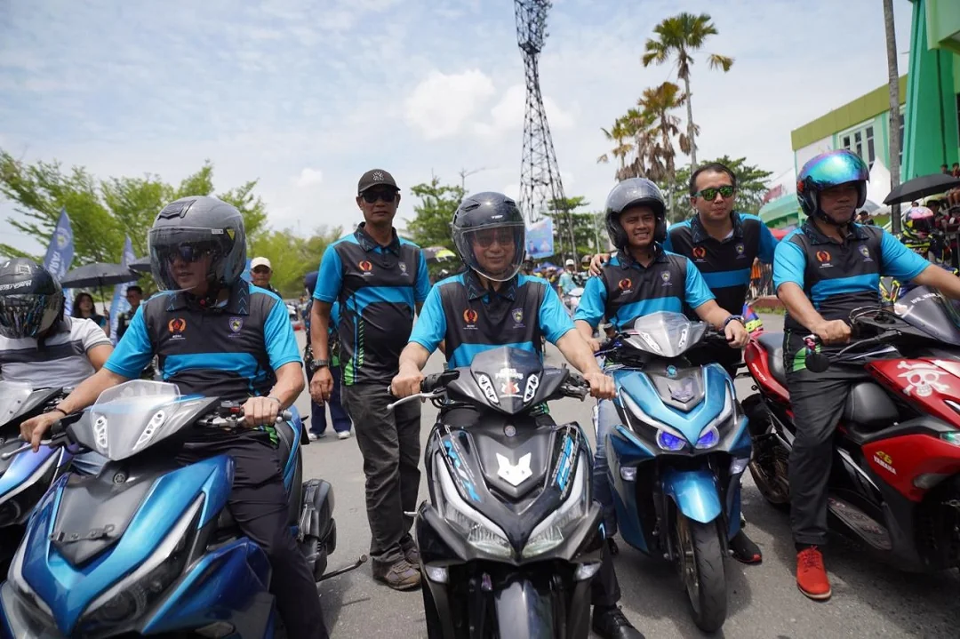 Kejurprov Balap Motor Kalbar Seri IV Catat Rekor Peserta, Tunjukkan Potensi Otomotif Besar. (FOTO: PROKOPIM)