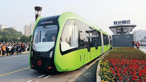 Foto: autonomous rail rapid transit (China Daily).