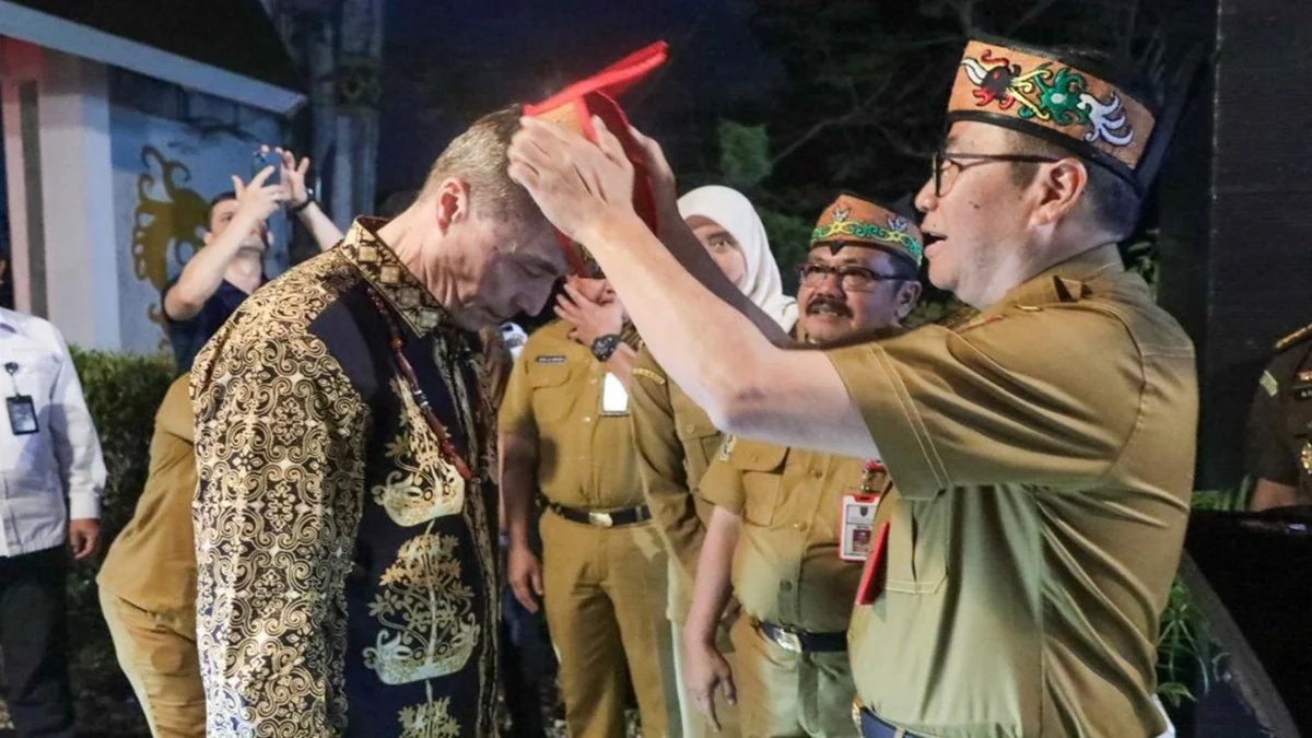 Duta Besar Rusia untuk Indonesia Sergei Tolchenov berkunjung ke Kalimantan Tengah menjajaki kerja sama investasi dan perkuat hubungan bilateral. Foto: MMCKalteng