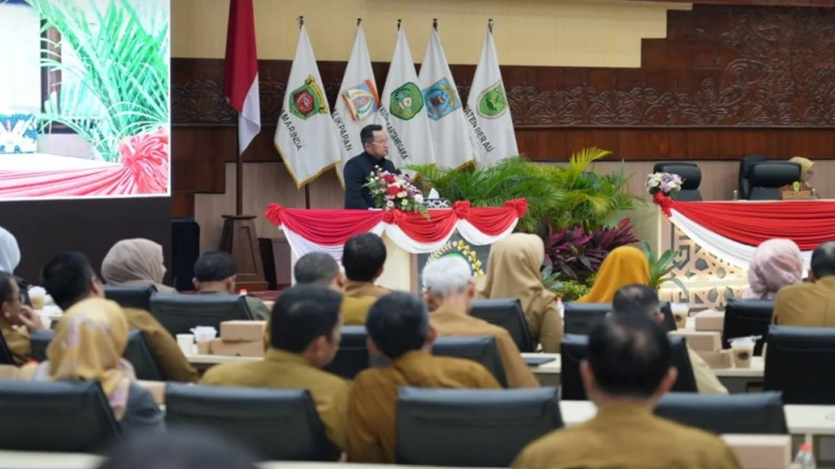 Gubernur Kaltim Rudy Mas’ud menegaskan anggaran tambahan akan difokuskan pada pembangunan berkelanjutan, pelayanan publik, dan kesejahteraan masyarakat. Foto: adpimprovkaltim