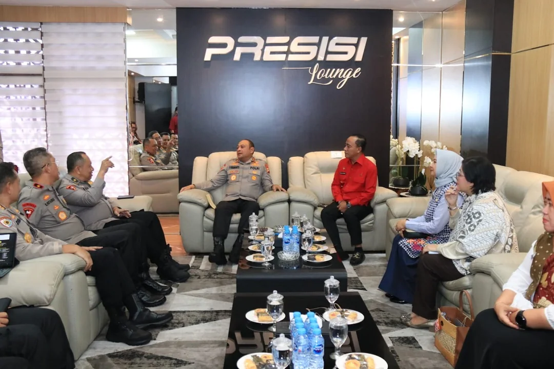 Wakil Gubernur Kalimantan Barat, Krisantus Kurniawan, hadiri Supervisi dan Sosialisasi Peraturan Gugus Tugas TPPO di Polda Kalimantan Barat, Jumat (3/10/2025). (FOTO: ADPIM)